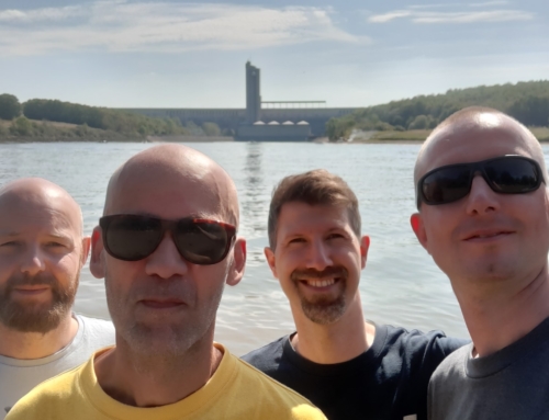 Two new freediver graduates in Lac d’Eau d’Heure