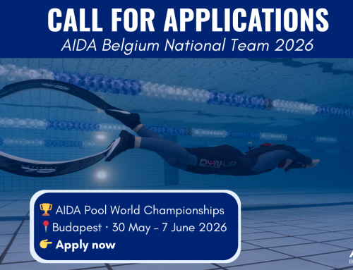 CALL FOR APPLICATIONS: Freediving pool World Championships – AIDA Belgium National Team 2026
